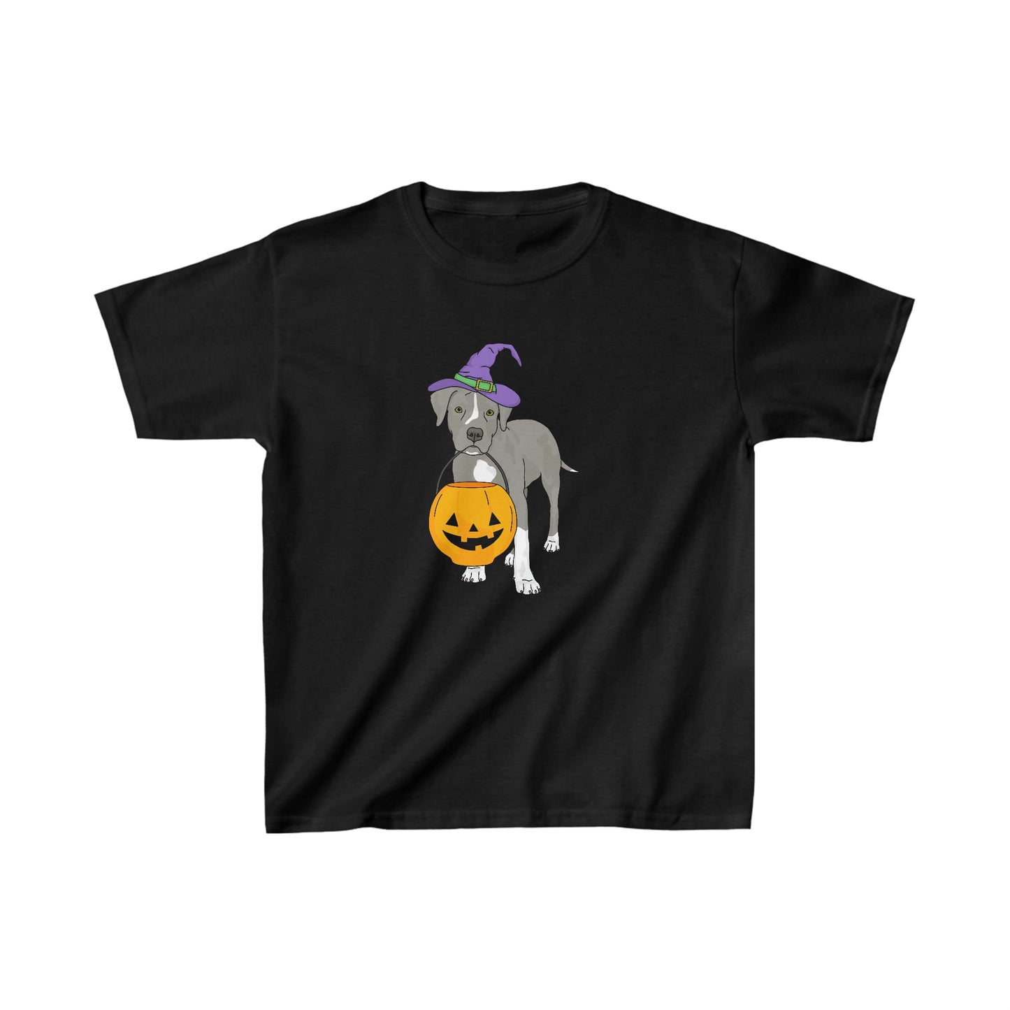 Witchy Puppy | **YOUTH SIZE** Tee - Detezi Designs-27741168723235857049
