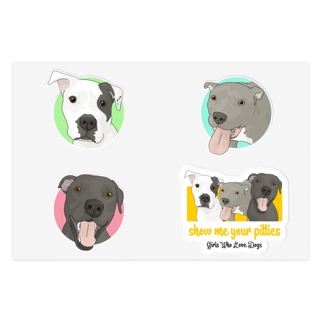Woody & Friends | FUNDRAISER for Girls Who Love Dogs Rescue | Sticker Sheets - Detezi Designs-10557180196488474036