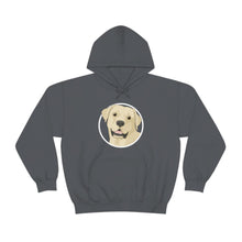 Load image into Gallery viewer, Yellow Labrador Retriever Circle | Hooded Sweatshirt - Detezi Designs-32292732203267422002
