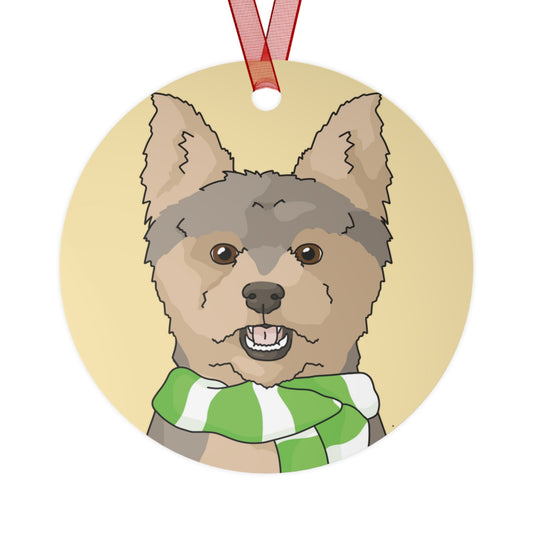 Yorkshire Terrier | 2023 Holiday Ornament - Detezi Designs-65035669100742611734