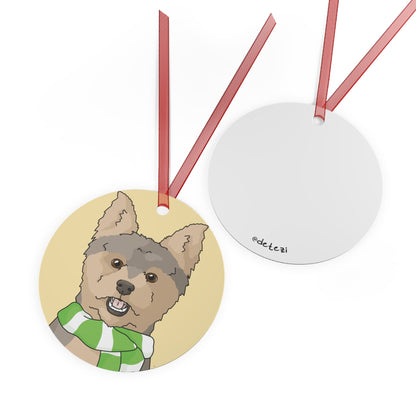 Yorkshire Terrier | 2023 Holiday Ornament - Detezi Designs-65035669100742611734