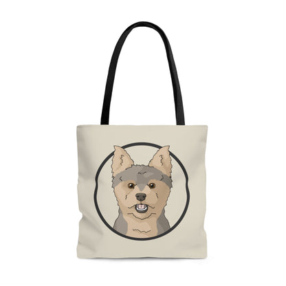 Yorkshire Terrier Circle | Tote Bag - Detezi Designs-26000074362216187376