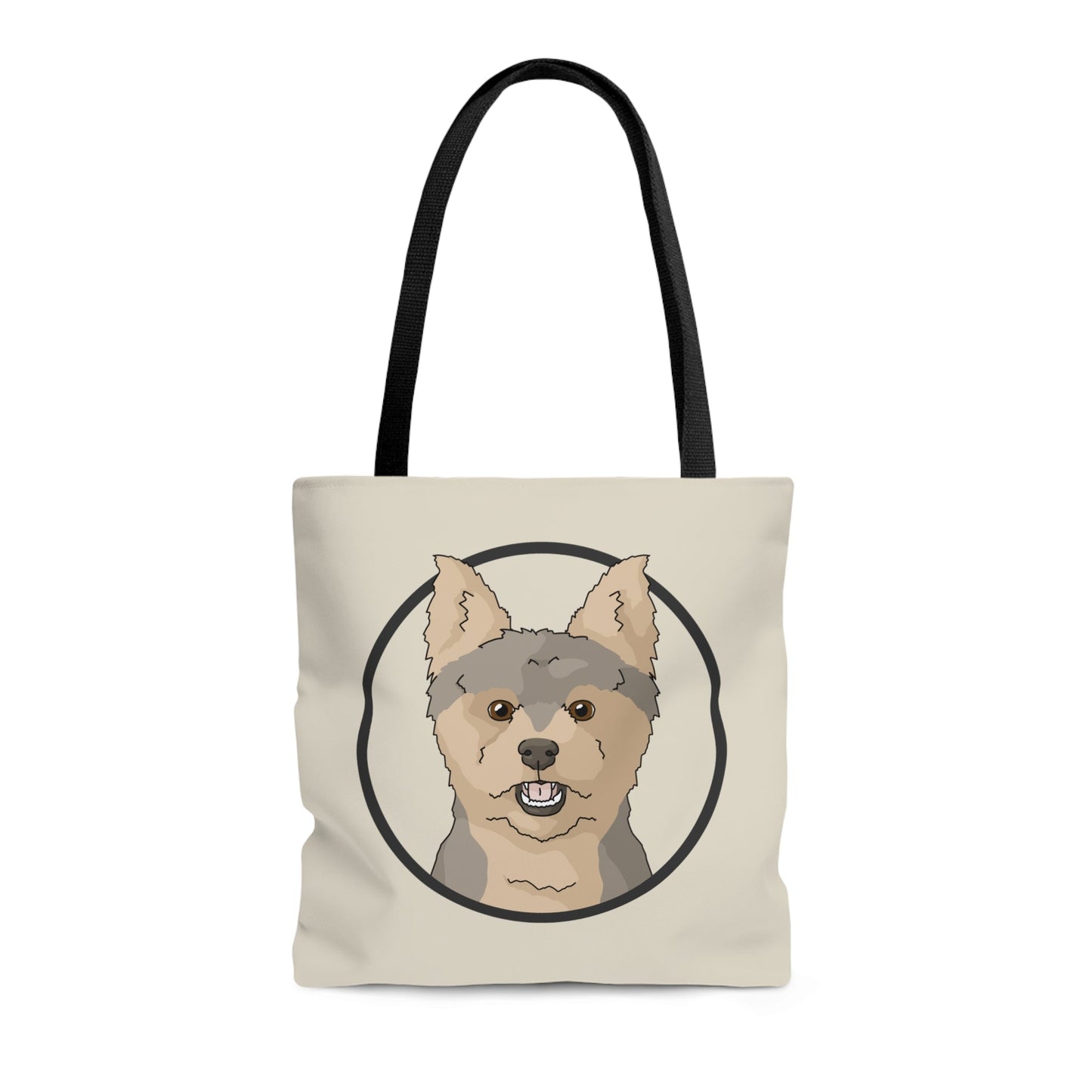 Yorkshire Terrier Circle | Tote Bag - Detezi Designs-60901126645170046581