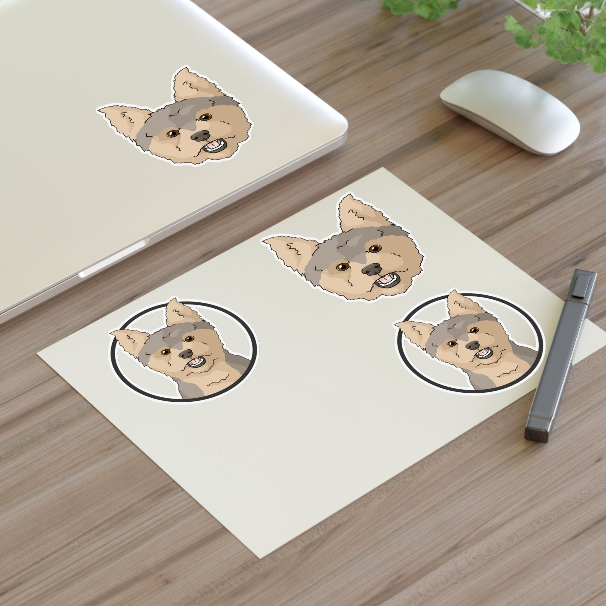 Yorkshire Terrier | Sticker Sheet - Detezi Designs-74538253004806361757