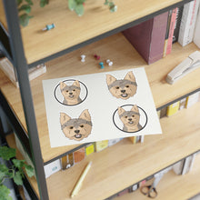 Load image into Gallery viewer, Yorkshire Terrier | Sticker Sheet - Detezi Designs-74538253004806361757
